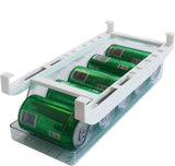 Organizador de latas para refrigerador