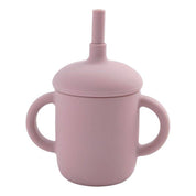 Vaso con pajilla de silicona para niños - Dressygt