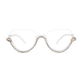 Lentes clear con brillos