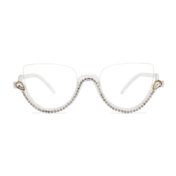 Lentes clear con brillos