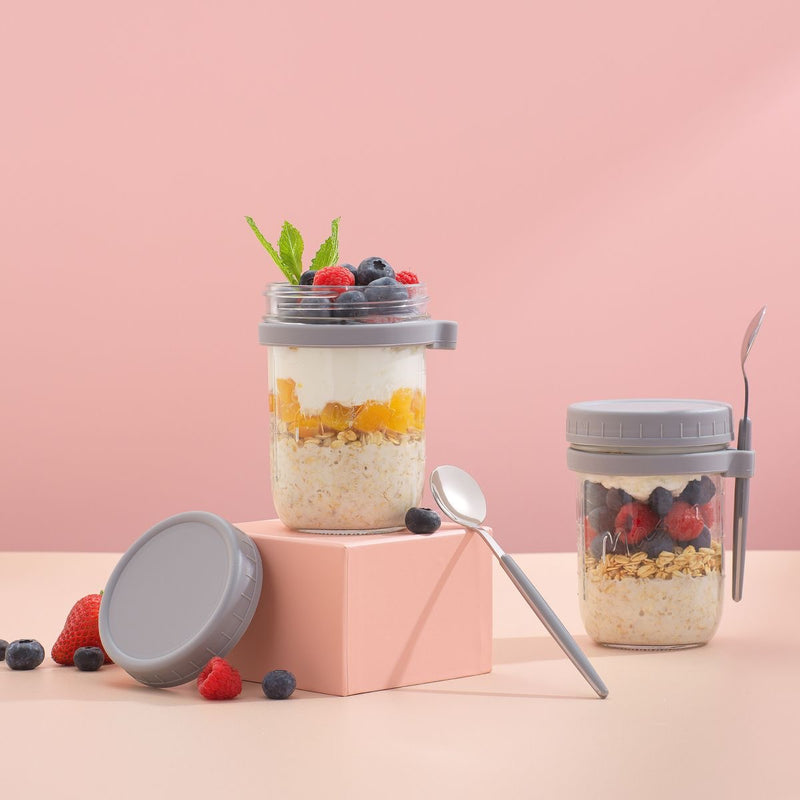Vaso portátil para yogurt
