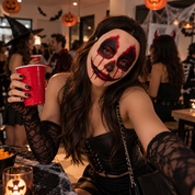 Máscara de payaso demoníaco - Dressygt