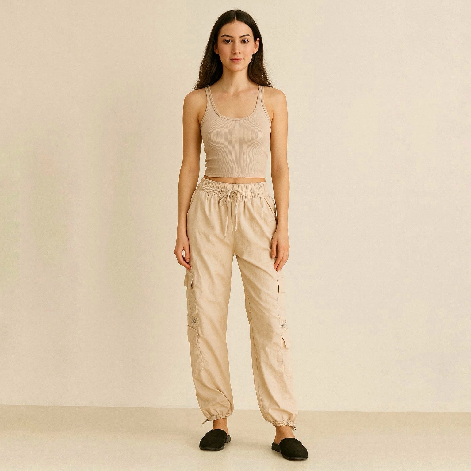 Pantalón cargo para dama