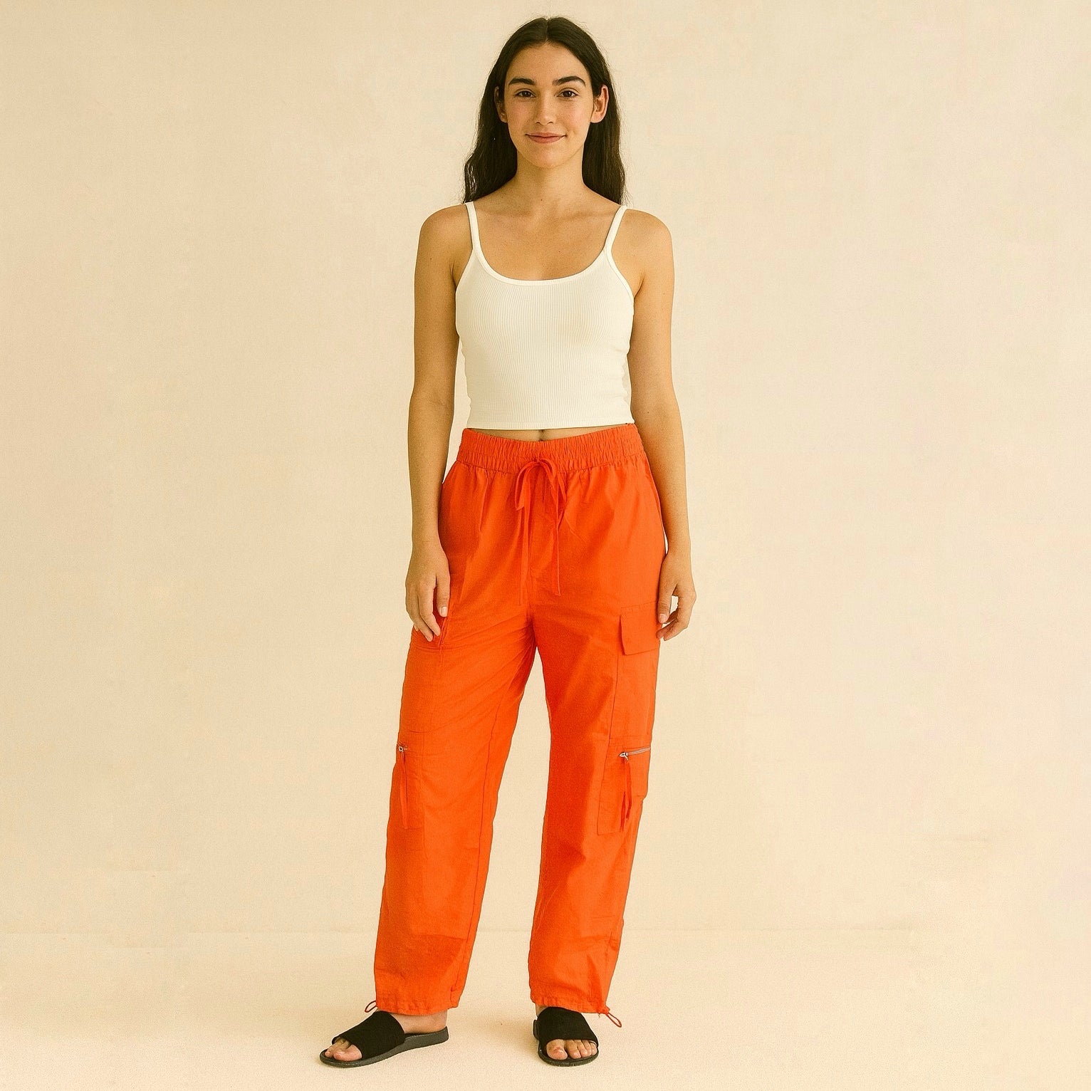 Pantalón cargo para dama
