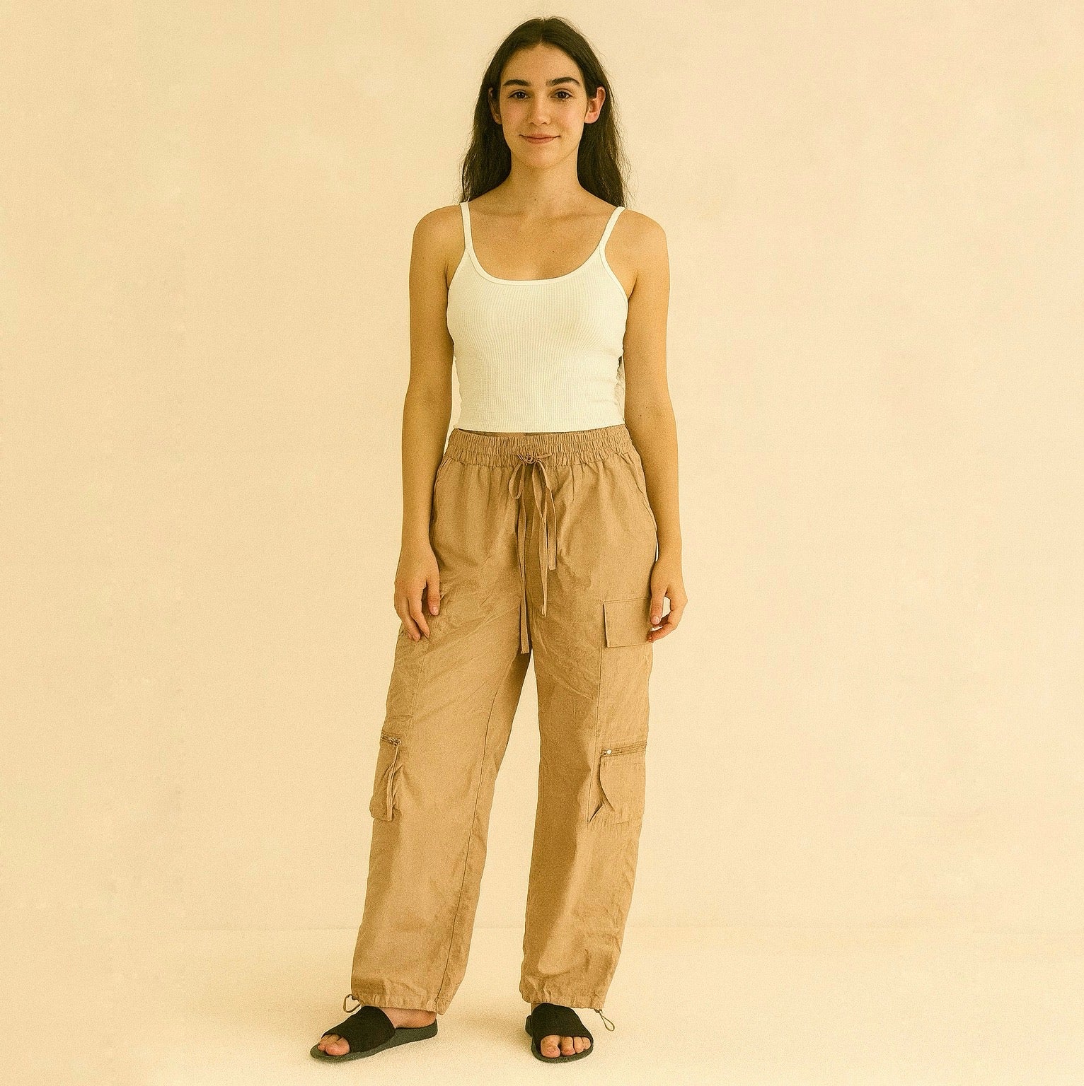 Pantalón cargo para dama