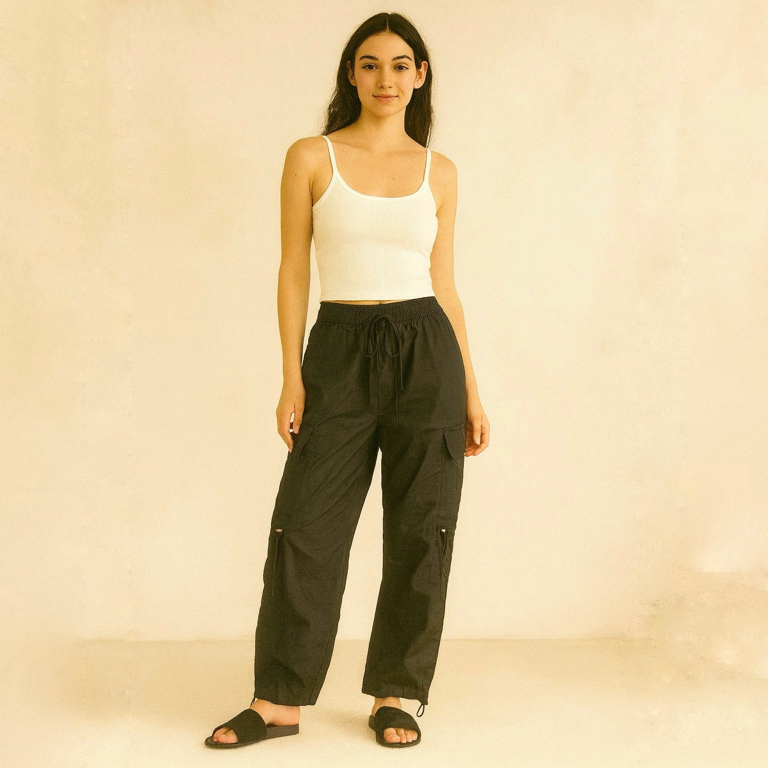 Pantalón cargo para dama