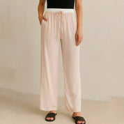 Pantalón palazzo ligero para dama