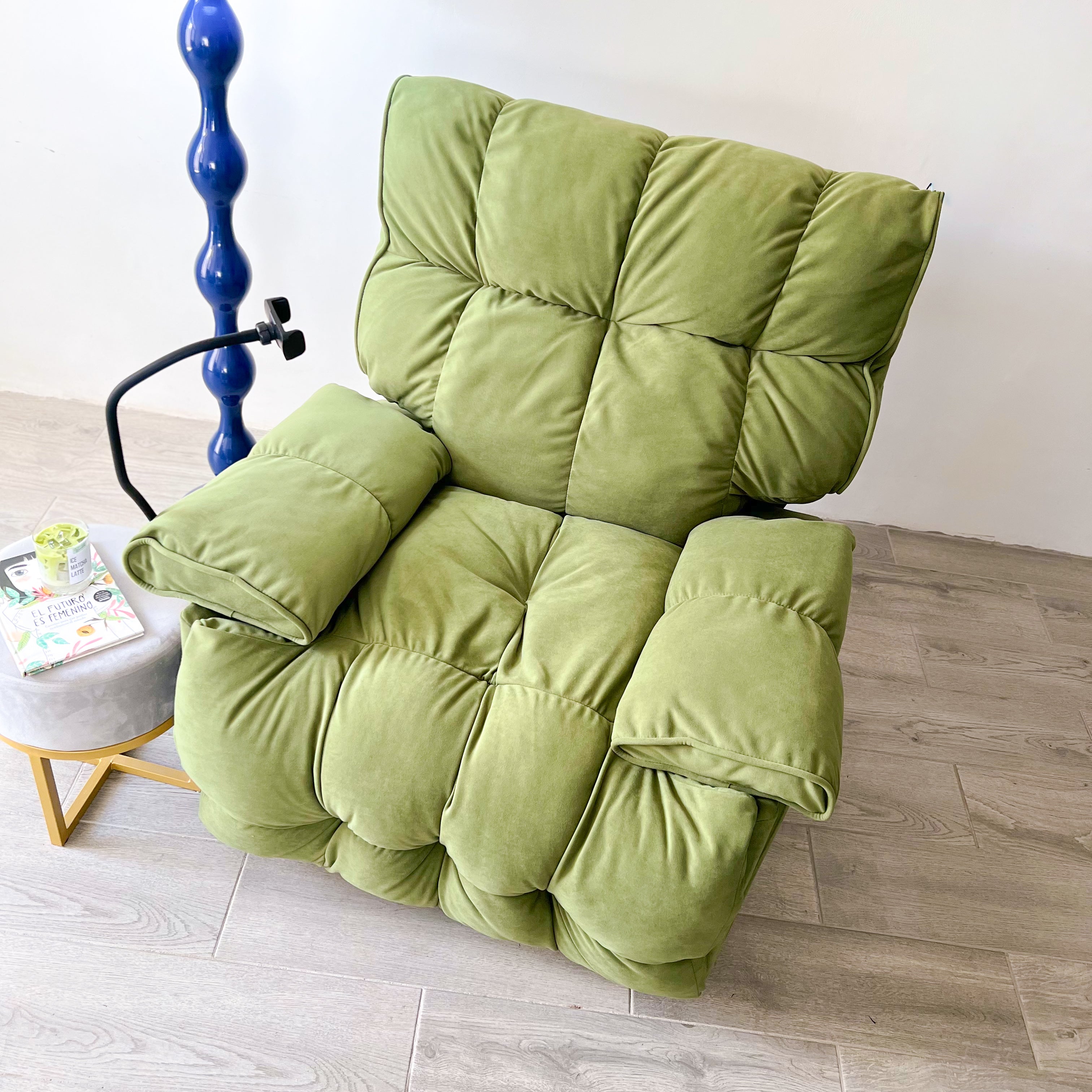 Sillón reclinable giratorio acolchonado - Dressygt