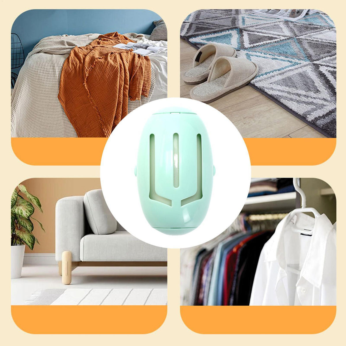 Quita pelusas tipo cápsula