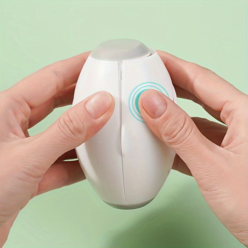 Quita pelusas tipo cápsula