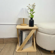 Mesa de noche de madera - Dressygt