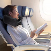 Cojín de cuello para viaje con bolsa interna