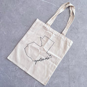 Tote bag con estampado de mapa de Guatemala