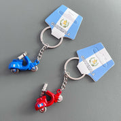 Llavero de motocicleta de Guatemala