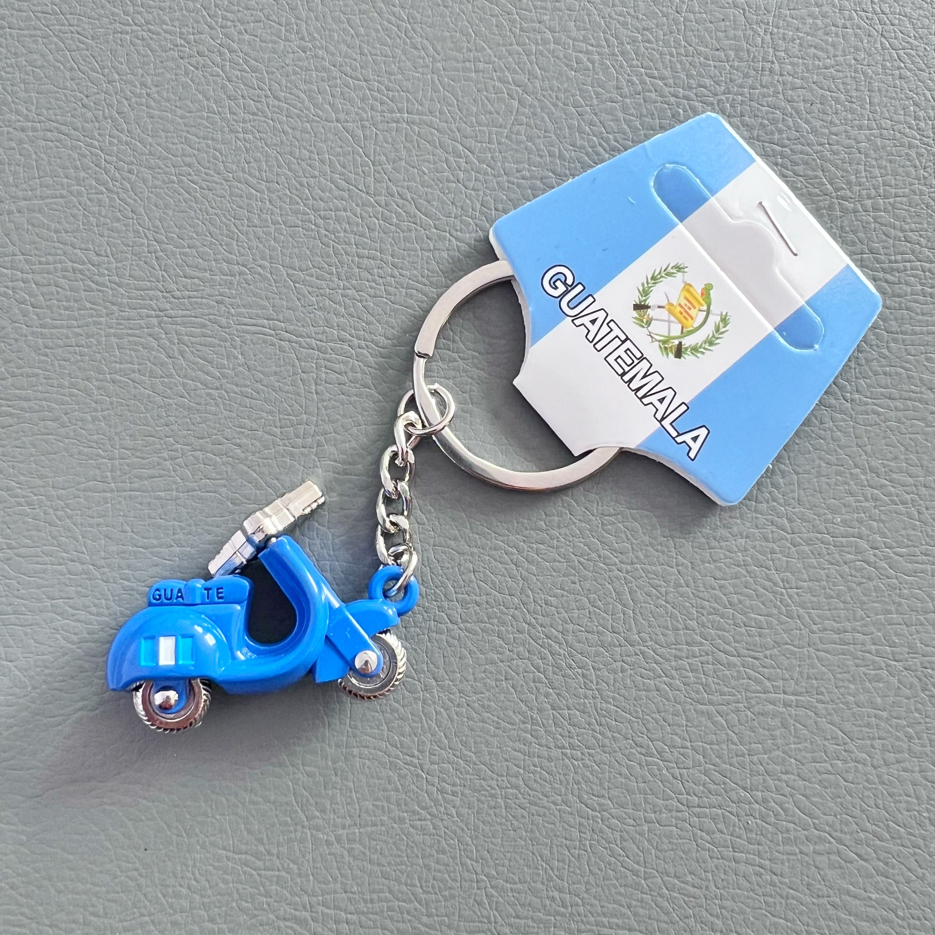 Llavero de motocicleta de Guatemala