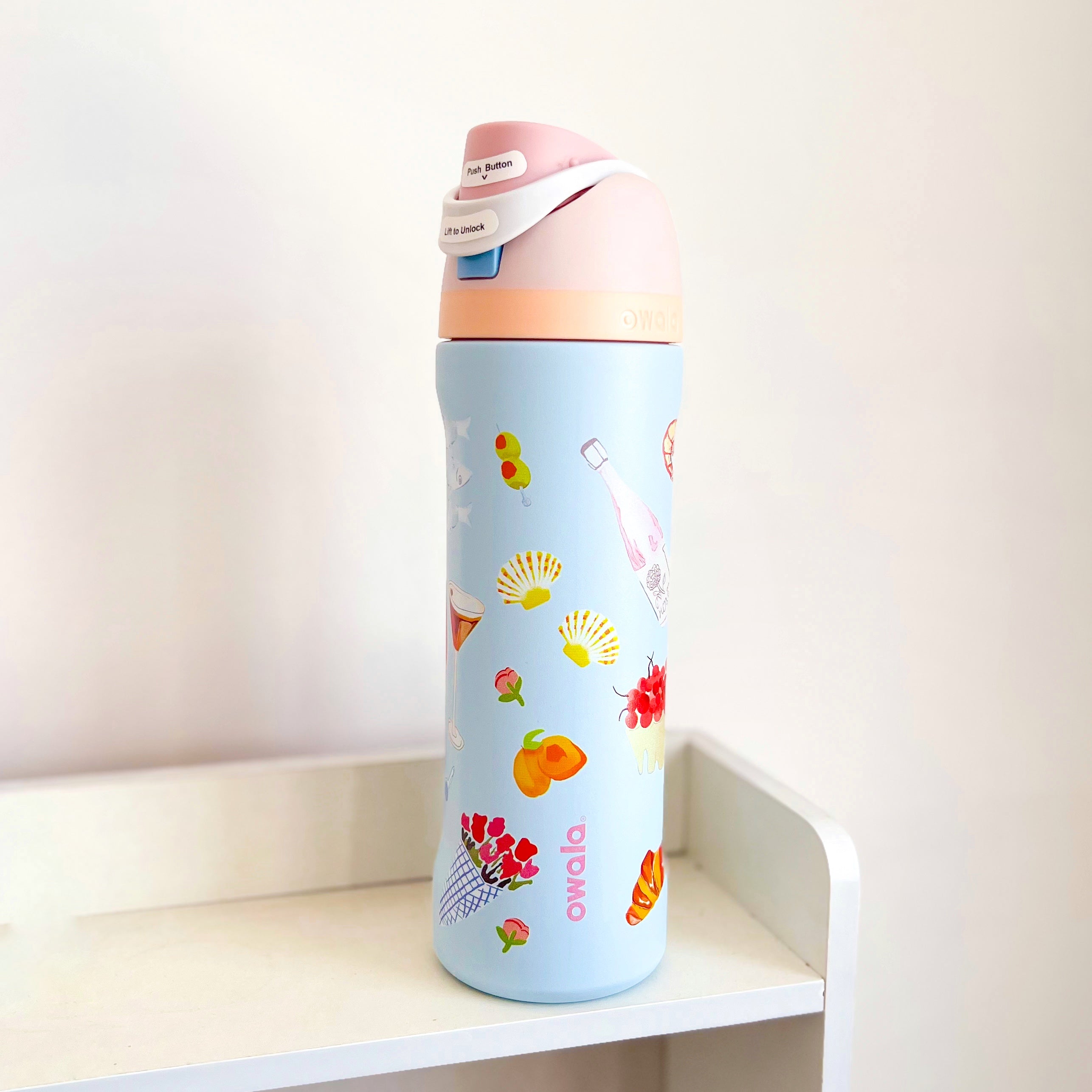 Pachón tipo Owala con estampado de verano - Dressygt