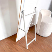 Espejo de piso cuerpo completo con marco texturizado