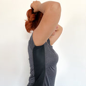 Blusa deportiva con malla lateral - Dressygt