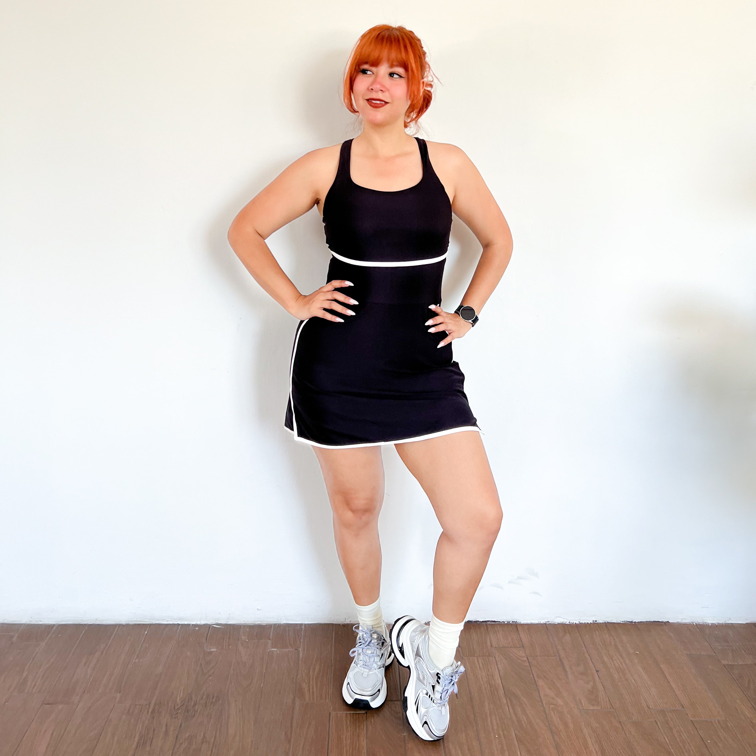 Vestido deportivo con short - Dressygt
