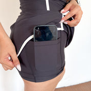 Vestido deportivo con short - Dressygt