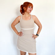 Vestido deportivo con short - Dressygt