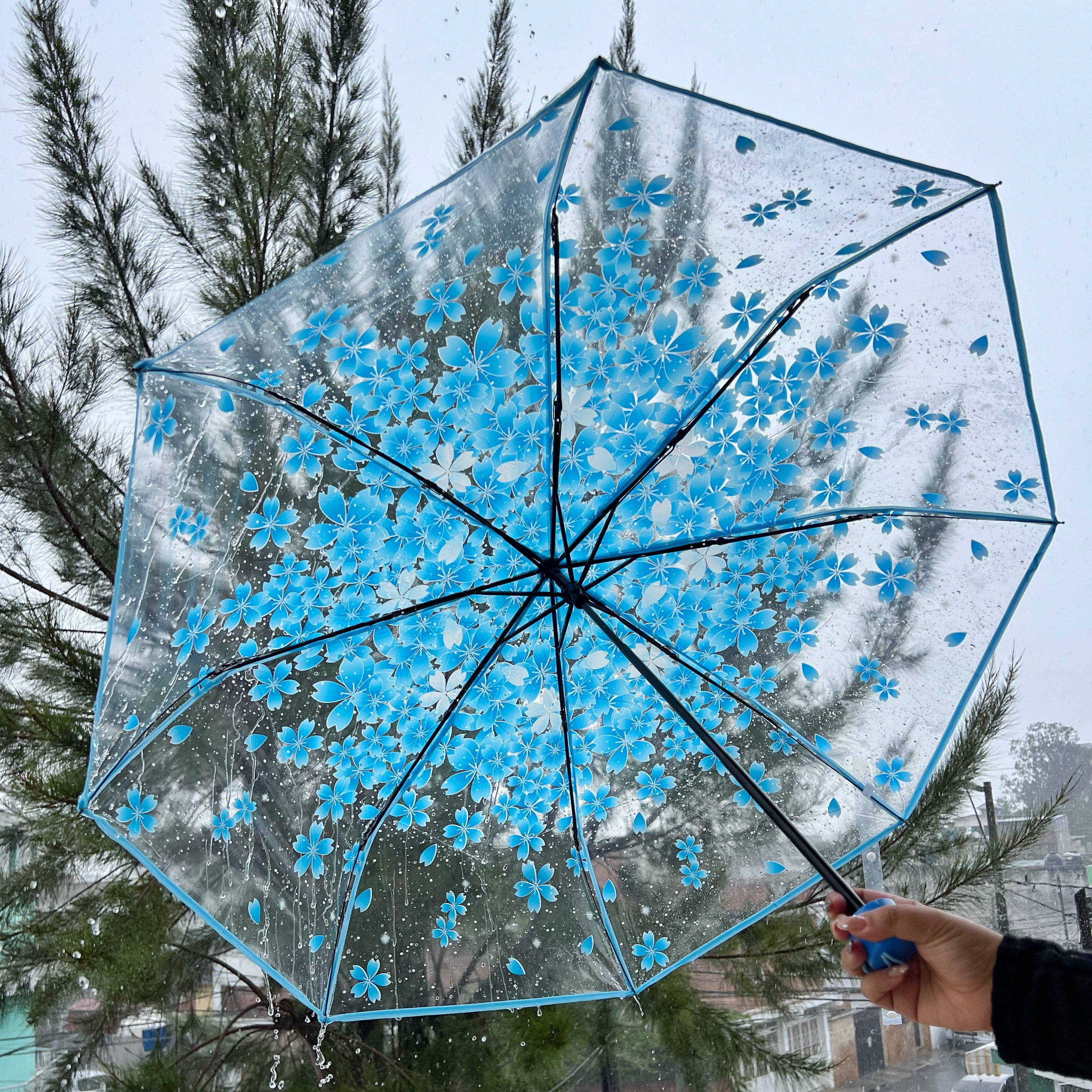 Sombrilla paraguas de flores - Dressygt