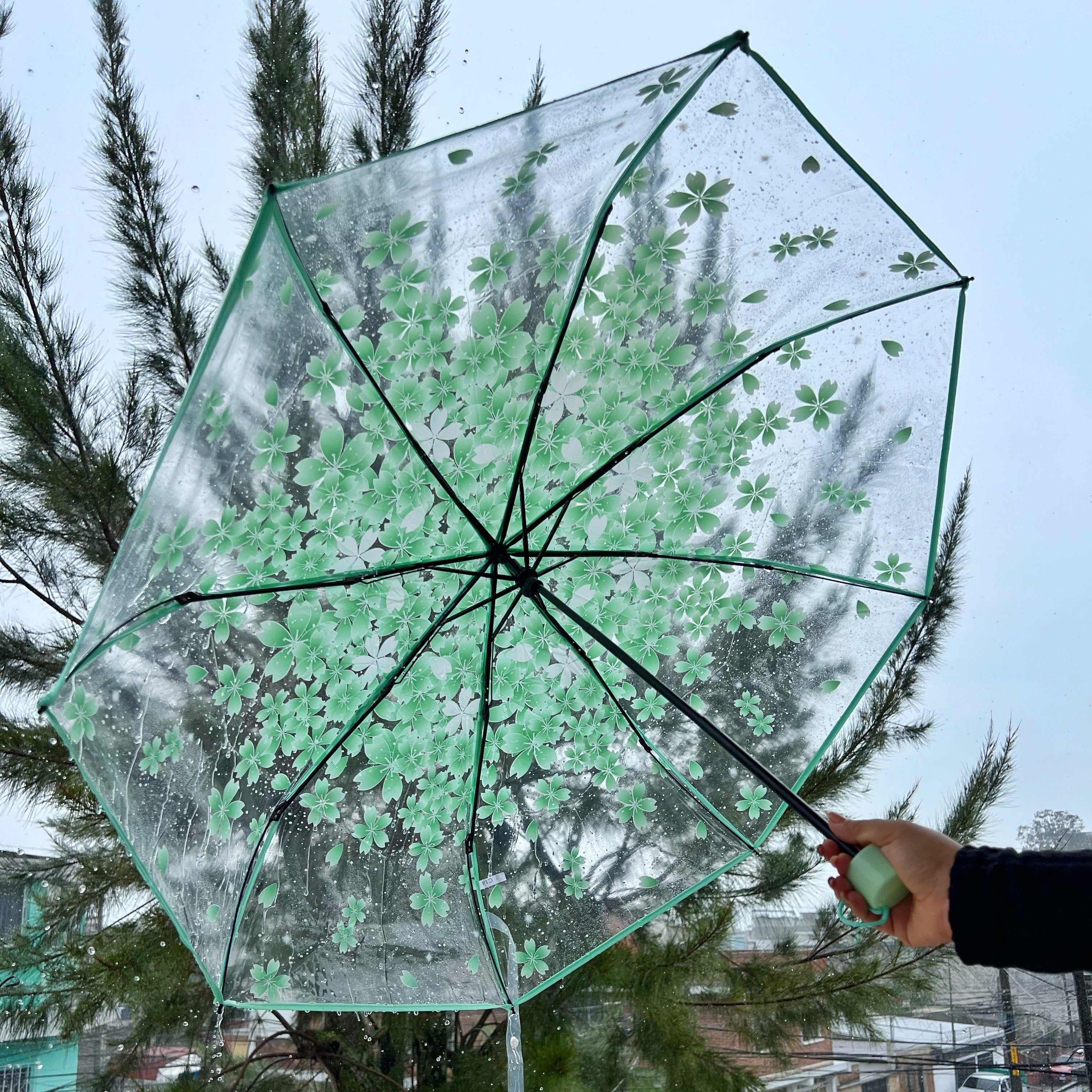 Sombrilla paraguas de flores - Dressygt