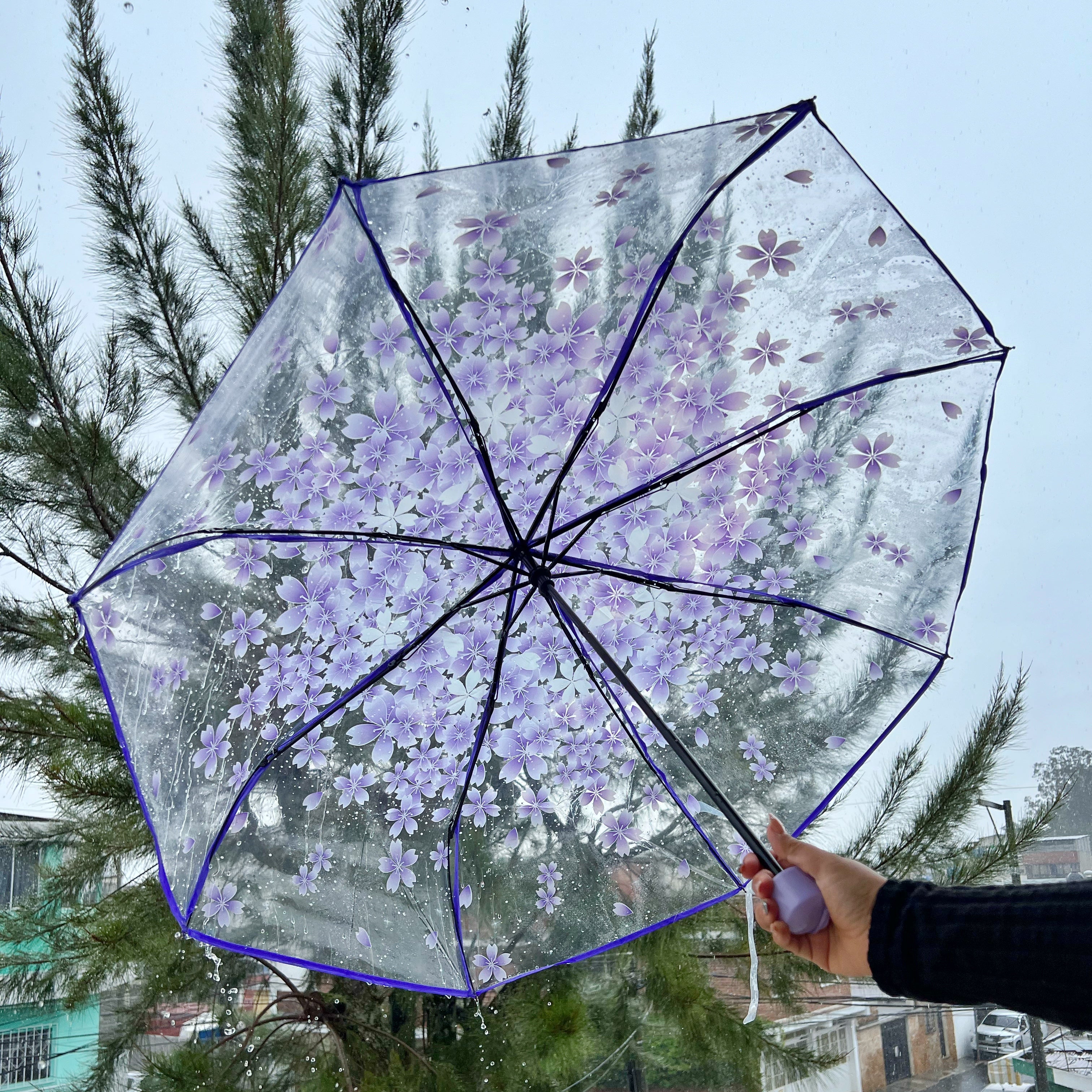 Sombrilla paraguas de flores - Dressygt