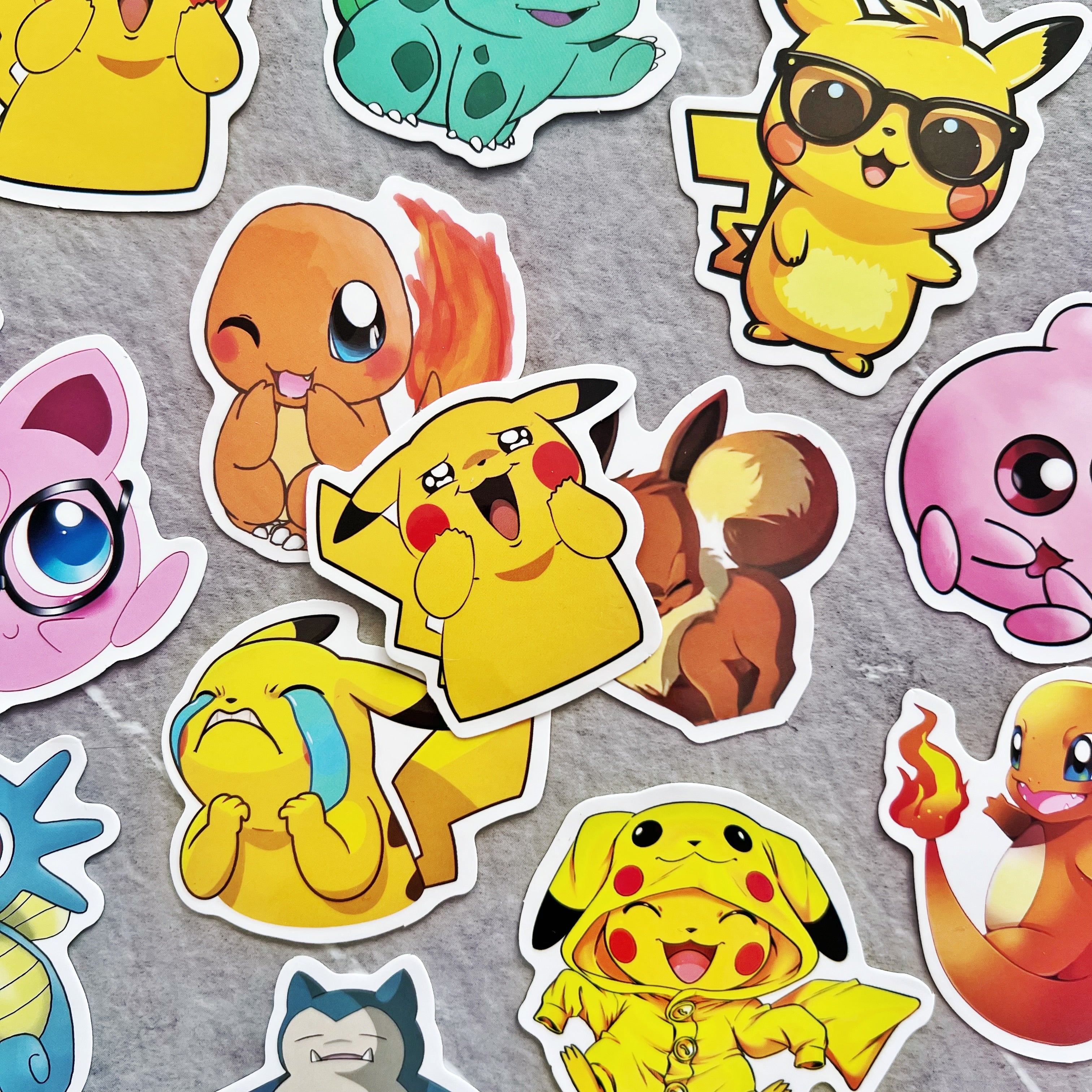 Set de 50 stickers adhesivos decorativos