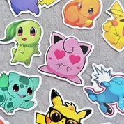 Set de 50 stickers adhesivos decorativos