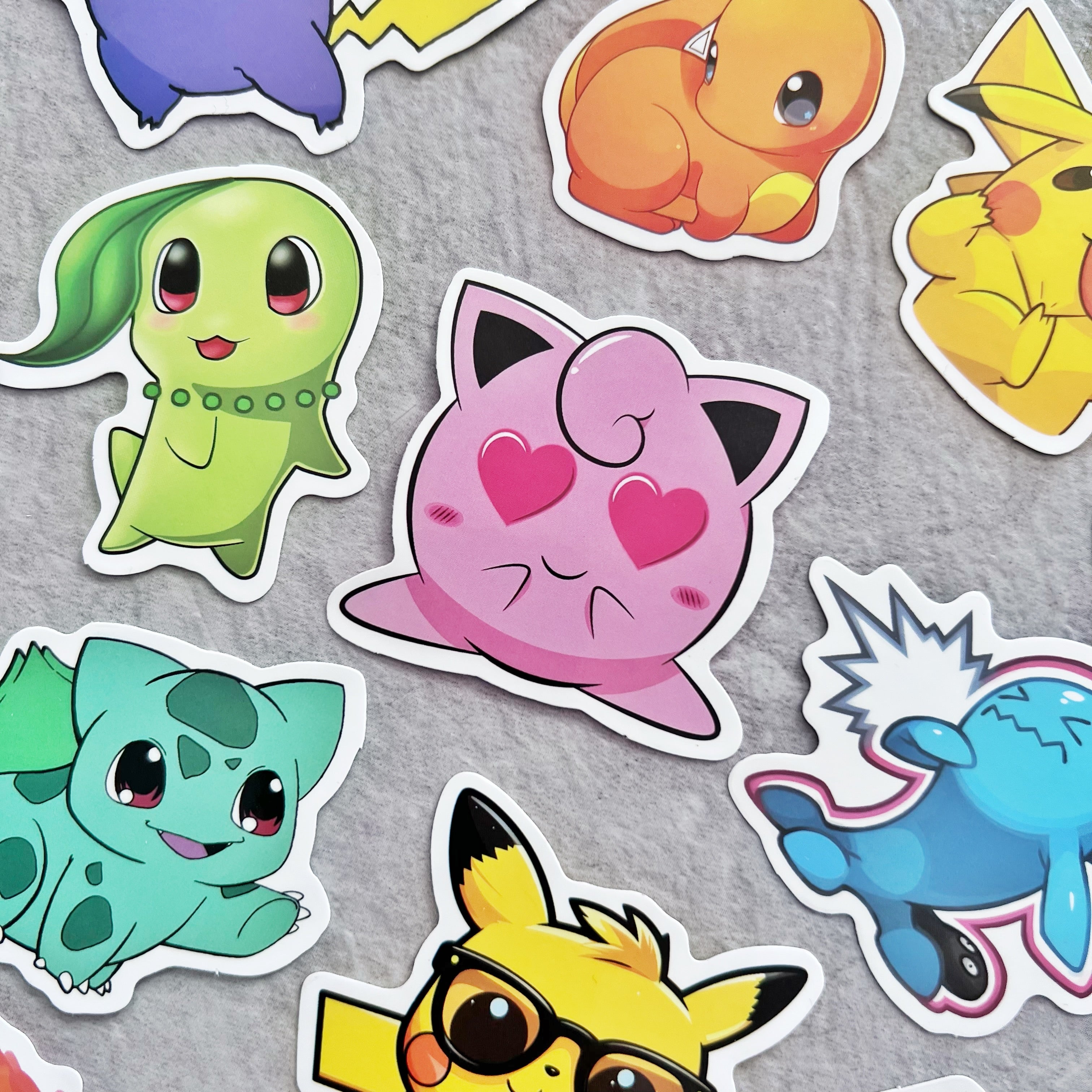Set de 50 stickers adhesivos decorativos