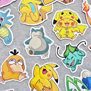 Set de 50 stickers adhesivos decorativos