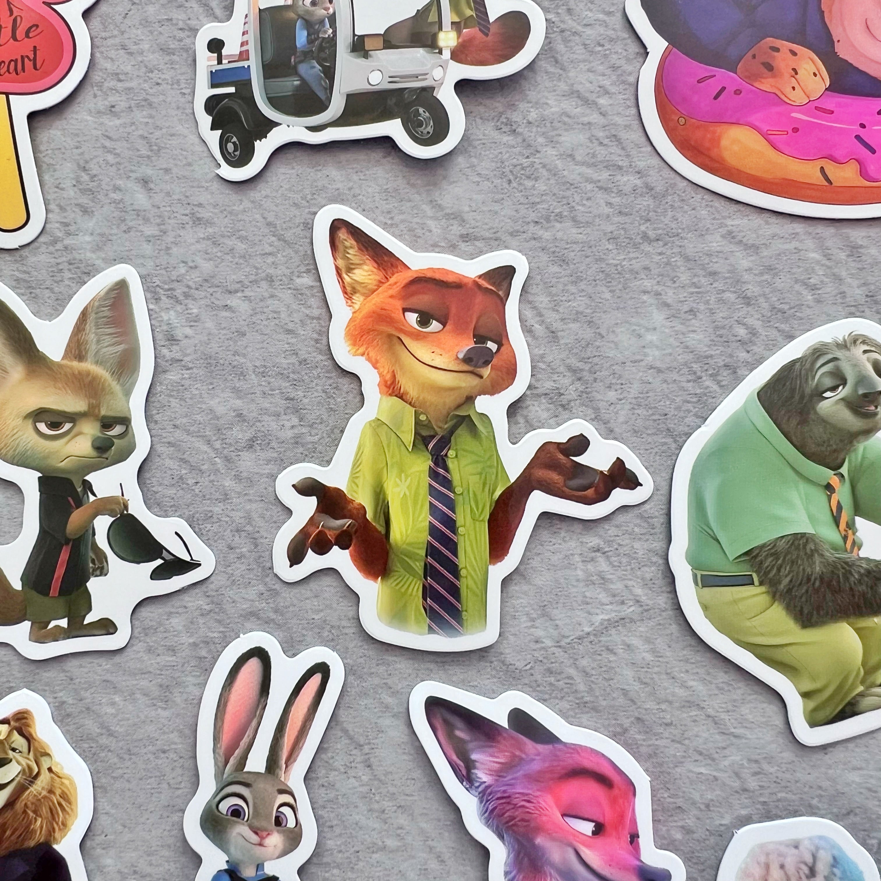 Set de 50 stickers adhesivos decorativos