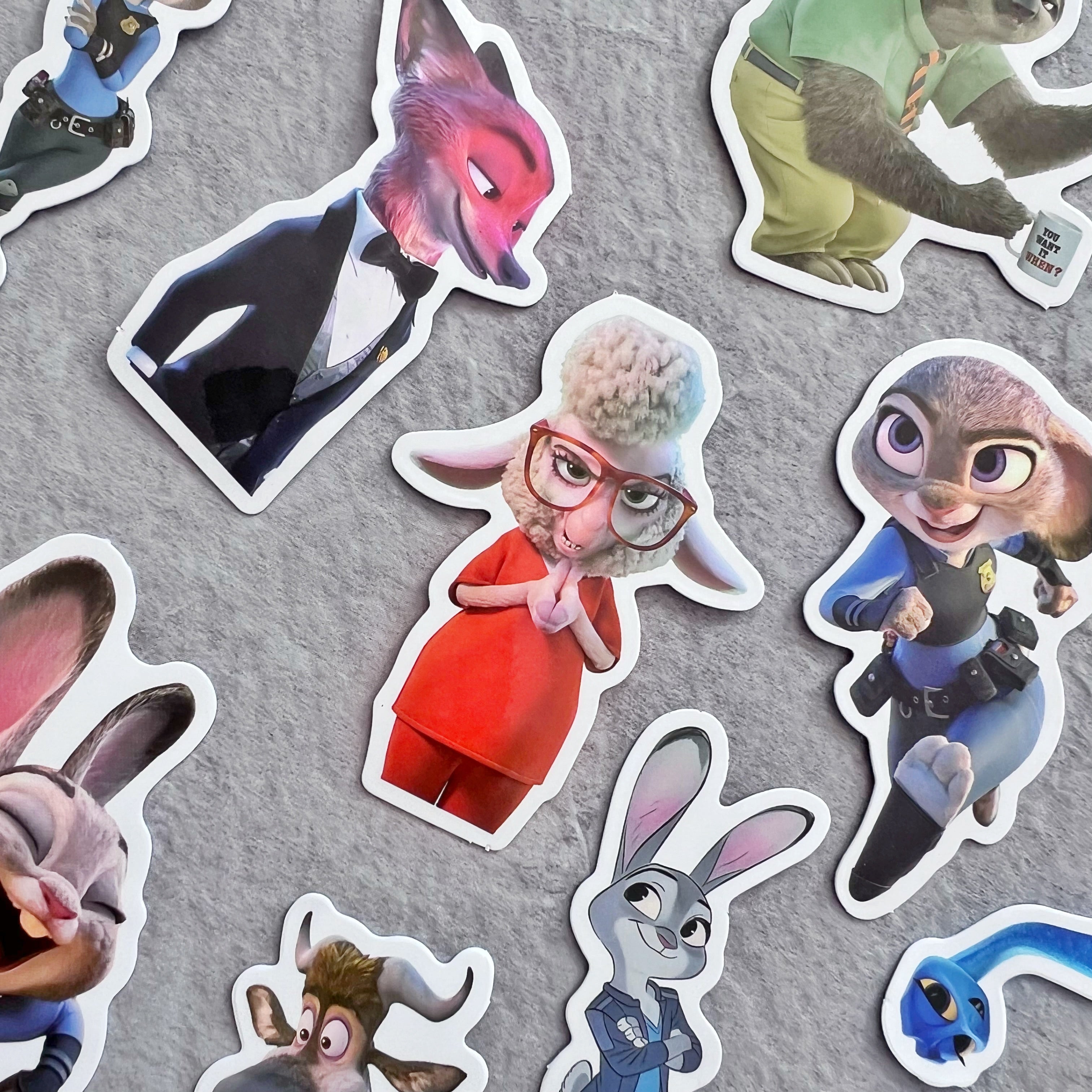 Set de 50 stickers adhesivos decorativos