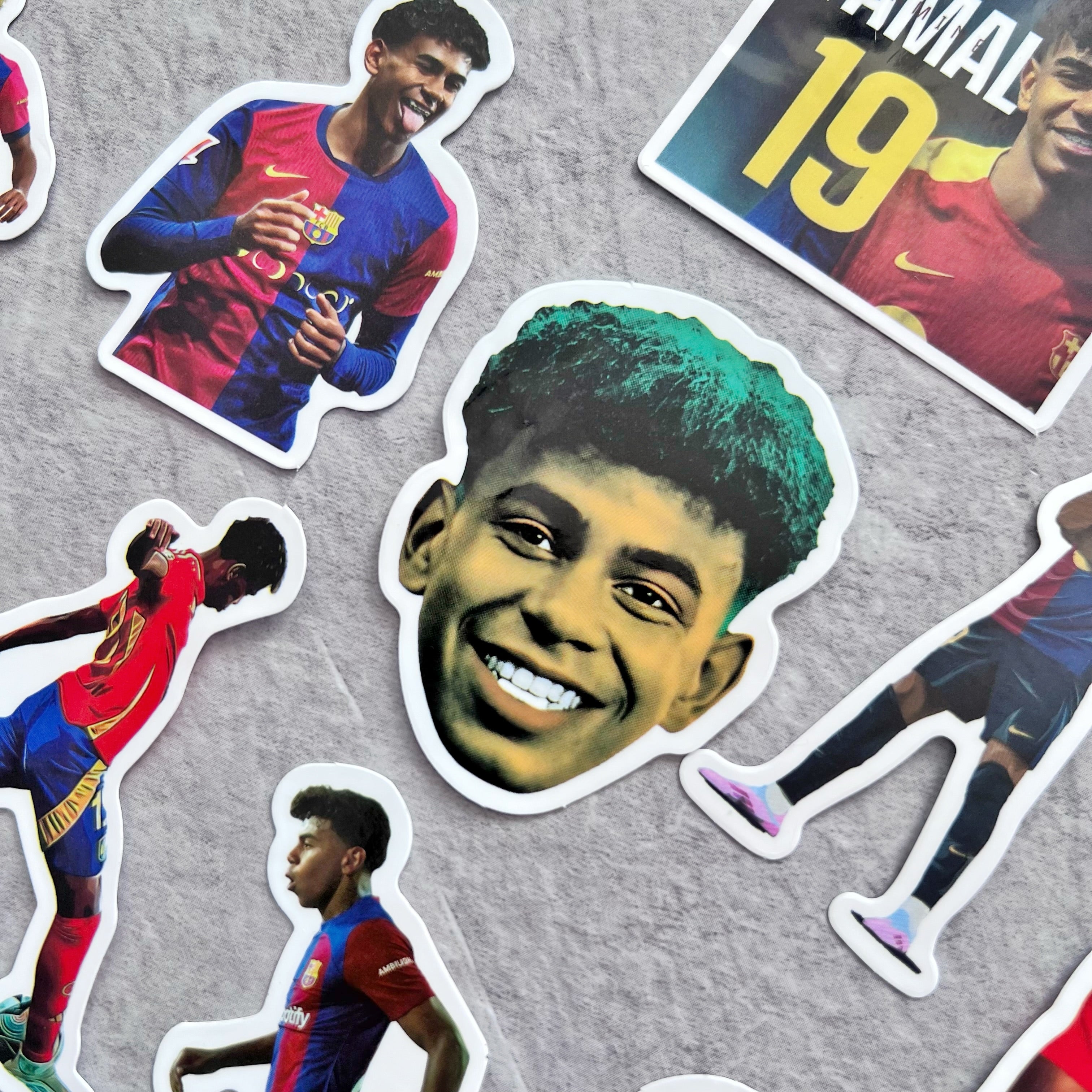 Set de 50 stickers adhesivos decorativos