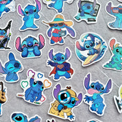 Set de 50 stickers adhesivos decorativos