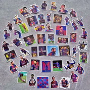 Set de 50 stickers adhesivos decorativos