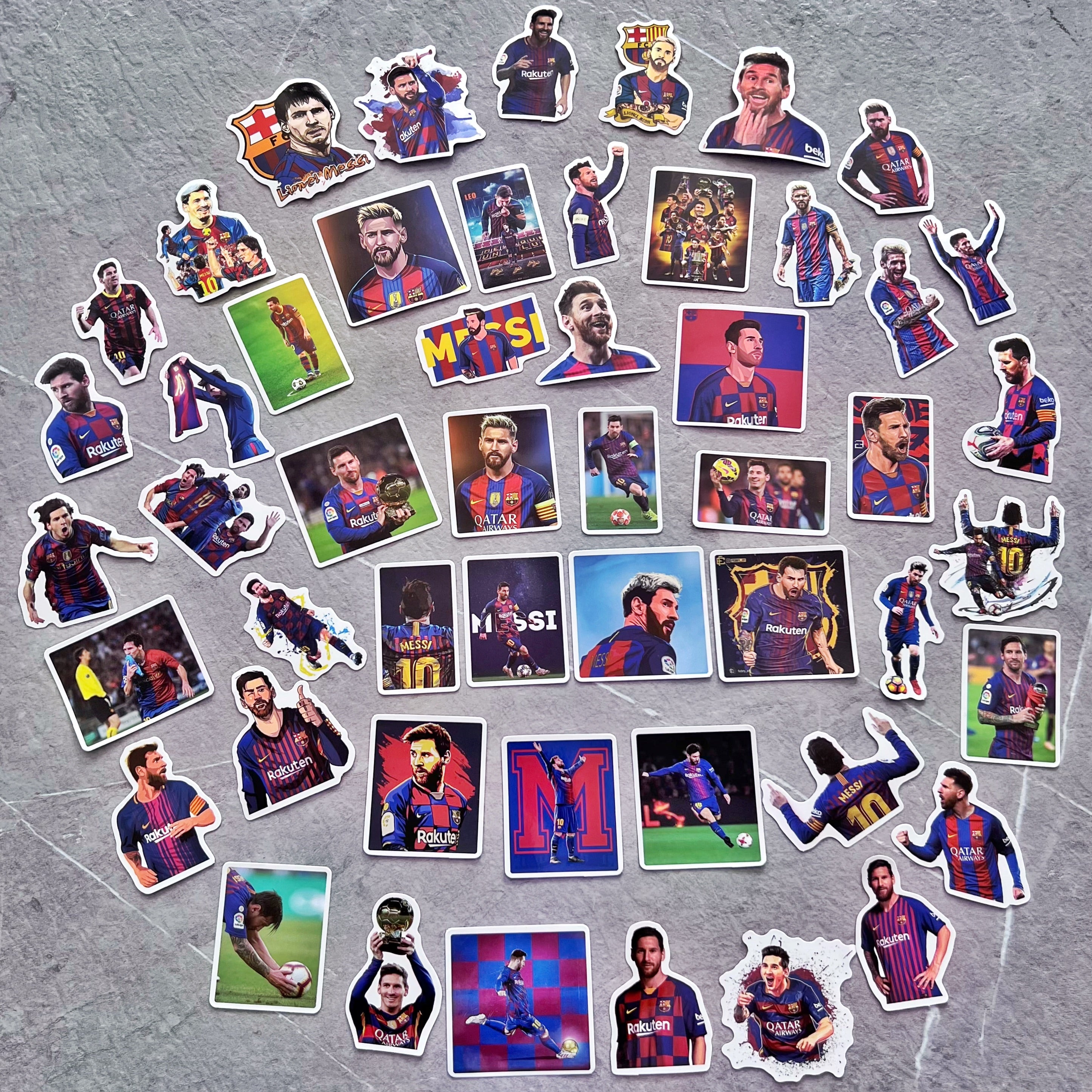 Set de 50 stickers adhesivos decorativos