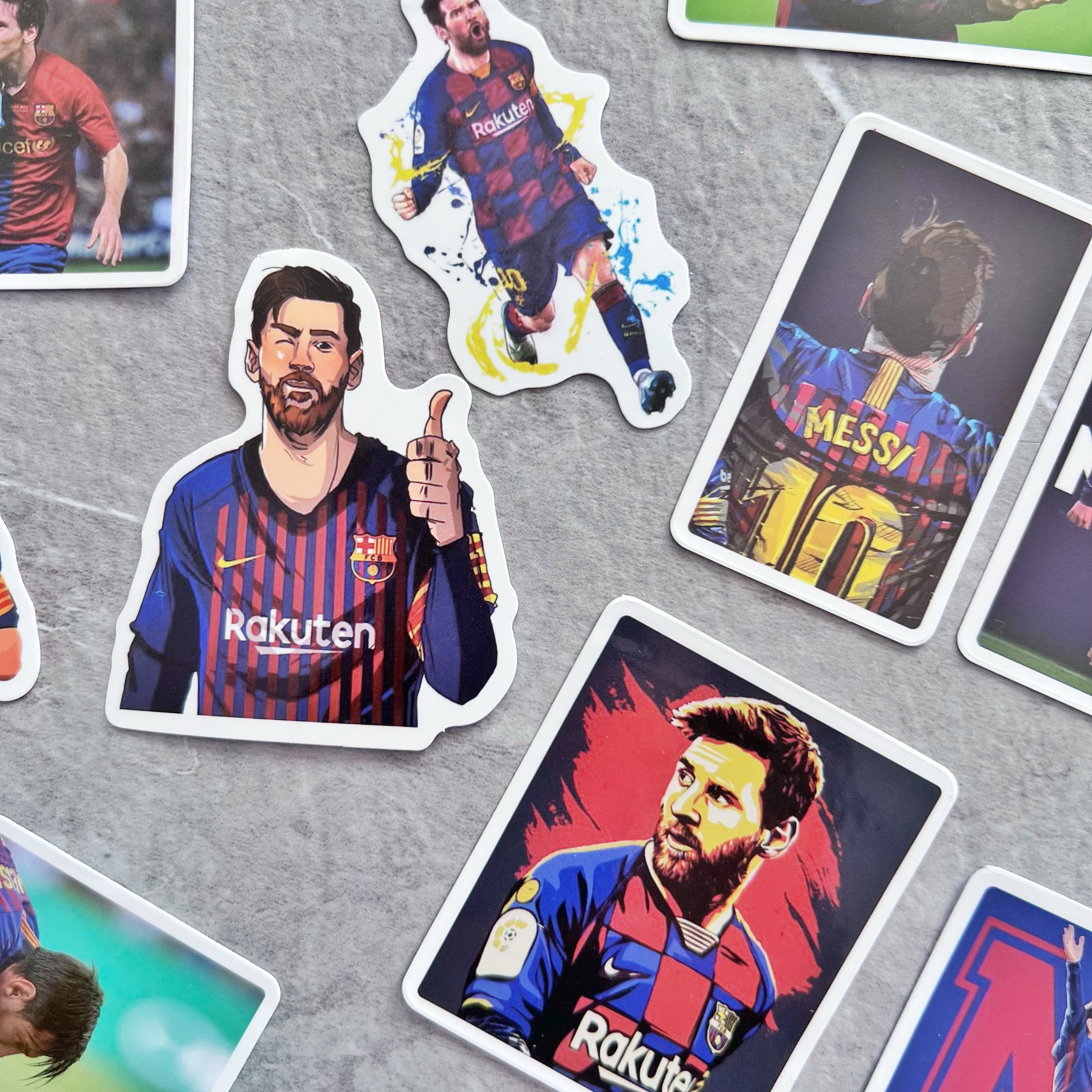 Set de 50 stickers adhesivos decorativos