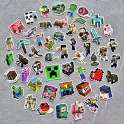 Set de 50 stickers adhesivos decorativos