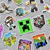 Set de 50 stickers adhesivos decorativos