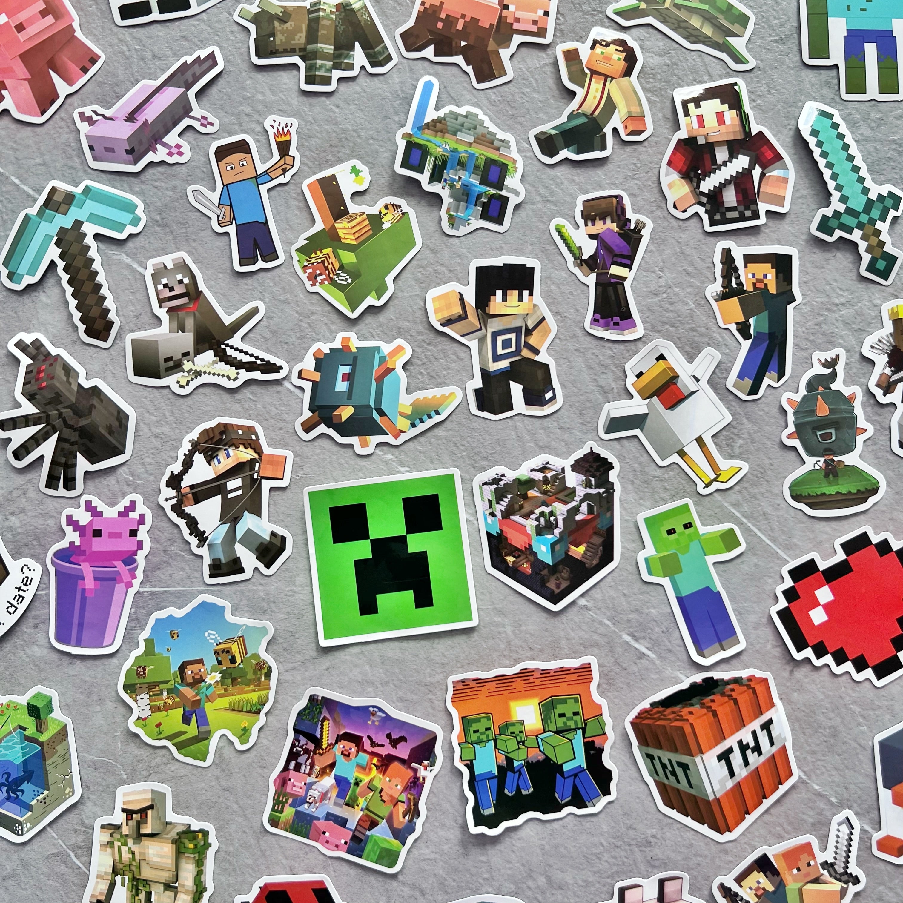 Set de 50 stickers adhesivos decorativos
