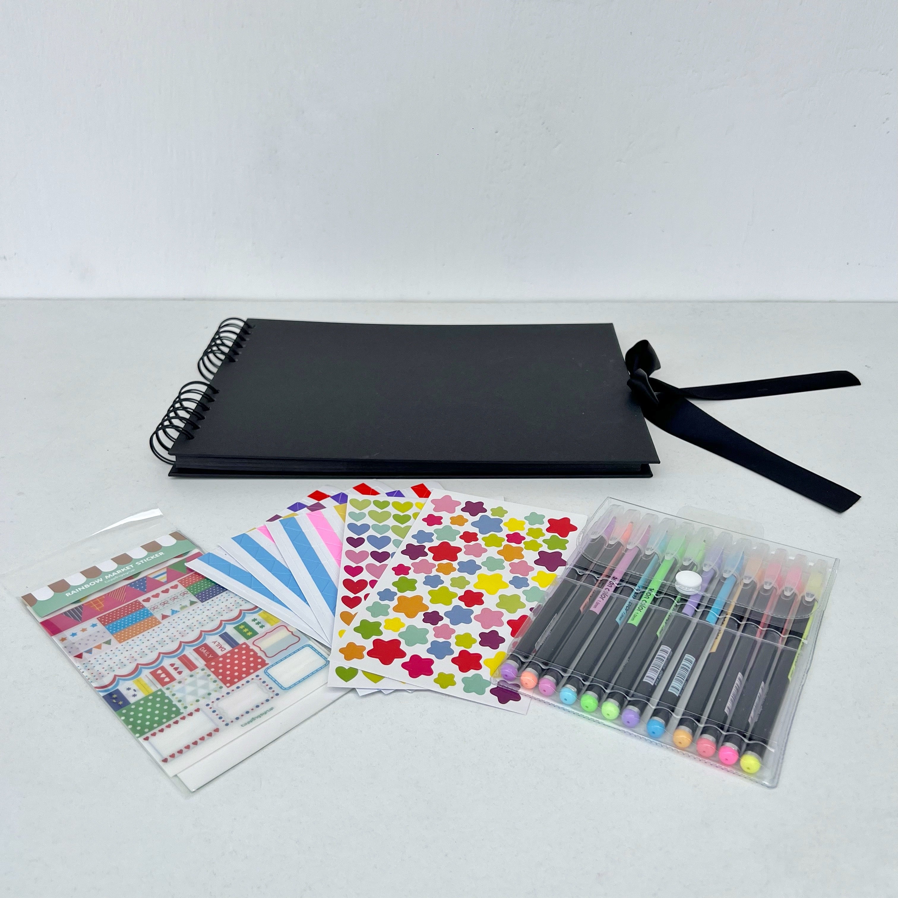 Set de libreta y marcadores
