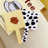 Espejo de mano cow print