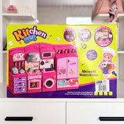 Set de cocina infantil con luces y sonido