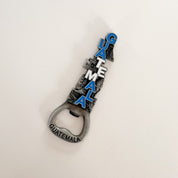 Destapador magnético en relieve