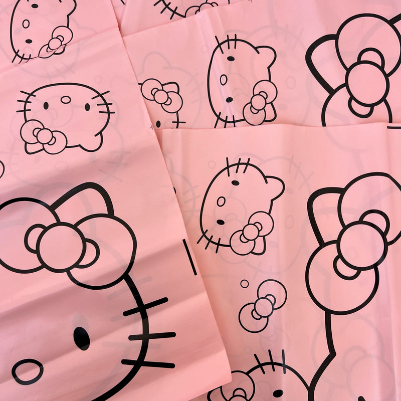 Ciento de bolsas Hello kitty para empaque de 43cmX30cm
