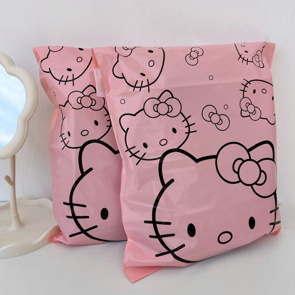 Ciento de bolsas Hello kitty para empaque de 43cmX30cm