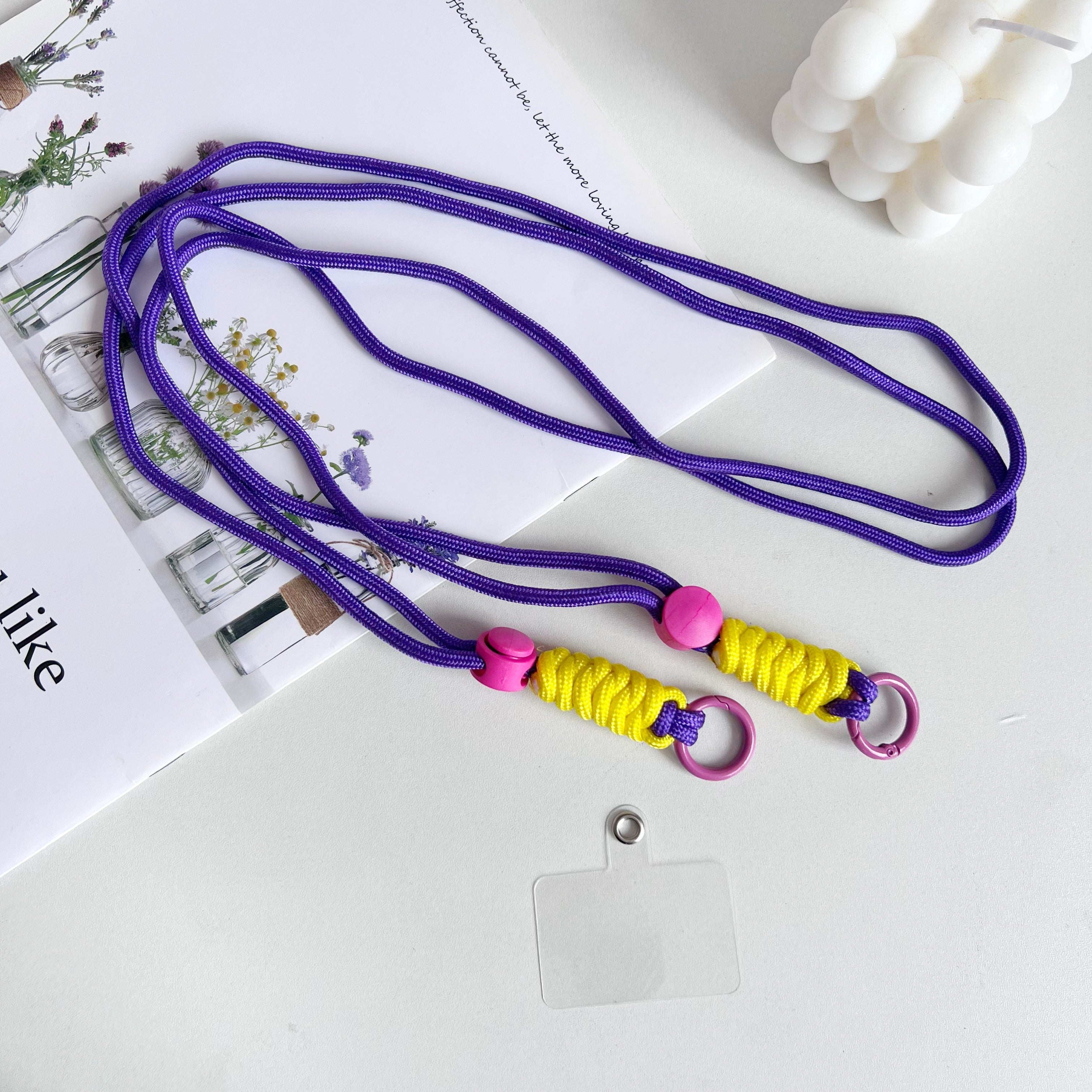 Strap morado para celular - Dressygt