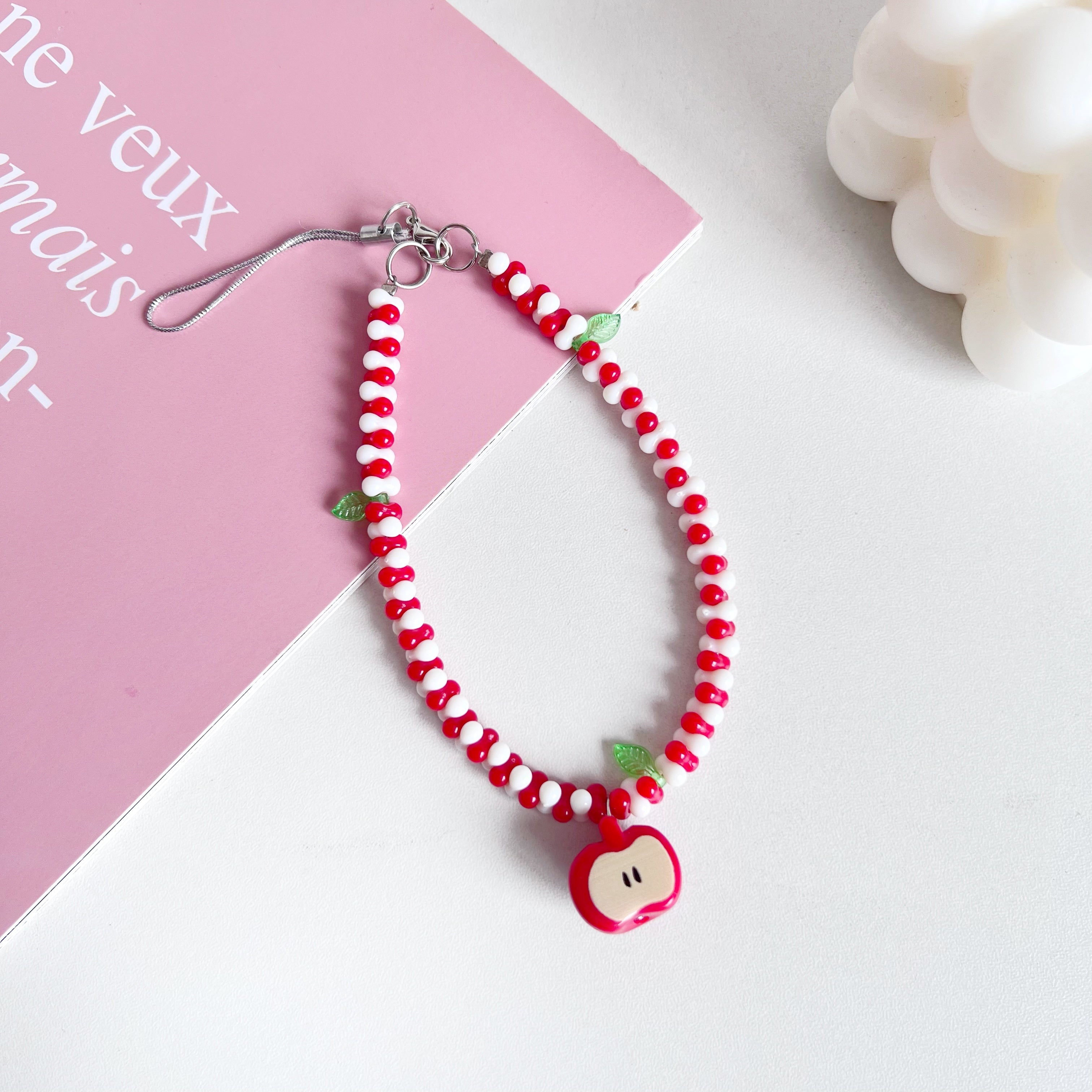 Charm de manzana para celular - Dressygt